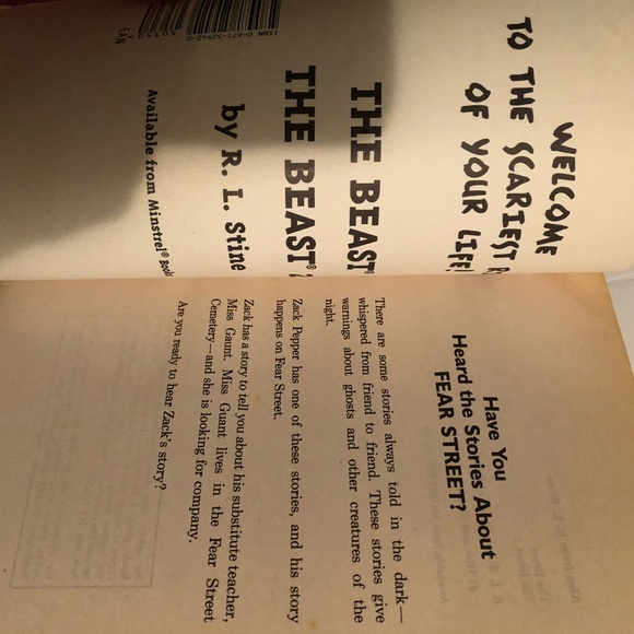 R.L. Stine Fear of ghosts street books 2 & 3 - who’s been sleeping in my grave - Picture 4 of 8
